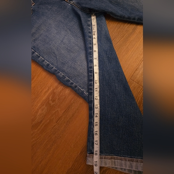 Lee women's jean capris size 12 / M - Picture 4 of 12